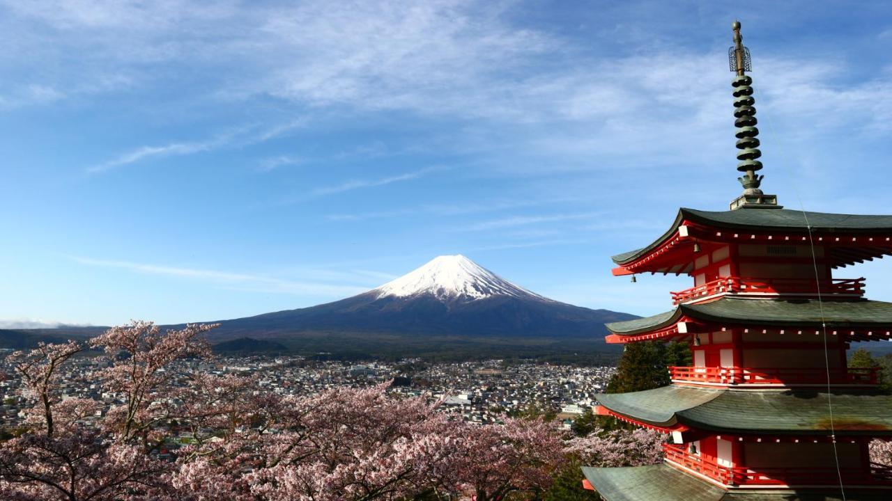 ホステル富士山 結 Fujiyoshida Dış mekan fotoğraf